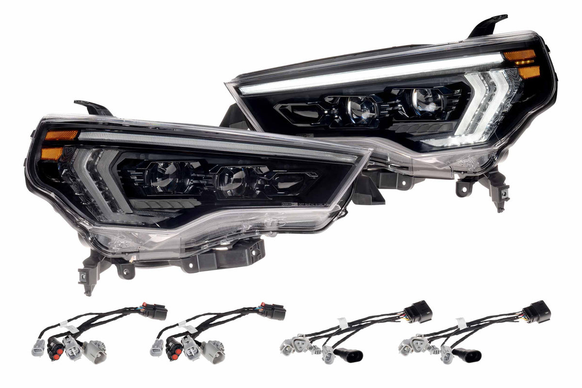 XB Evo Hybrid Headlights: 14-24 Toyota 4Runner (Set) - Apollo Off-Road