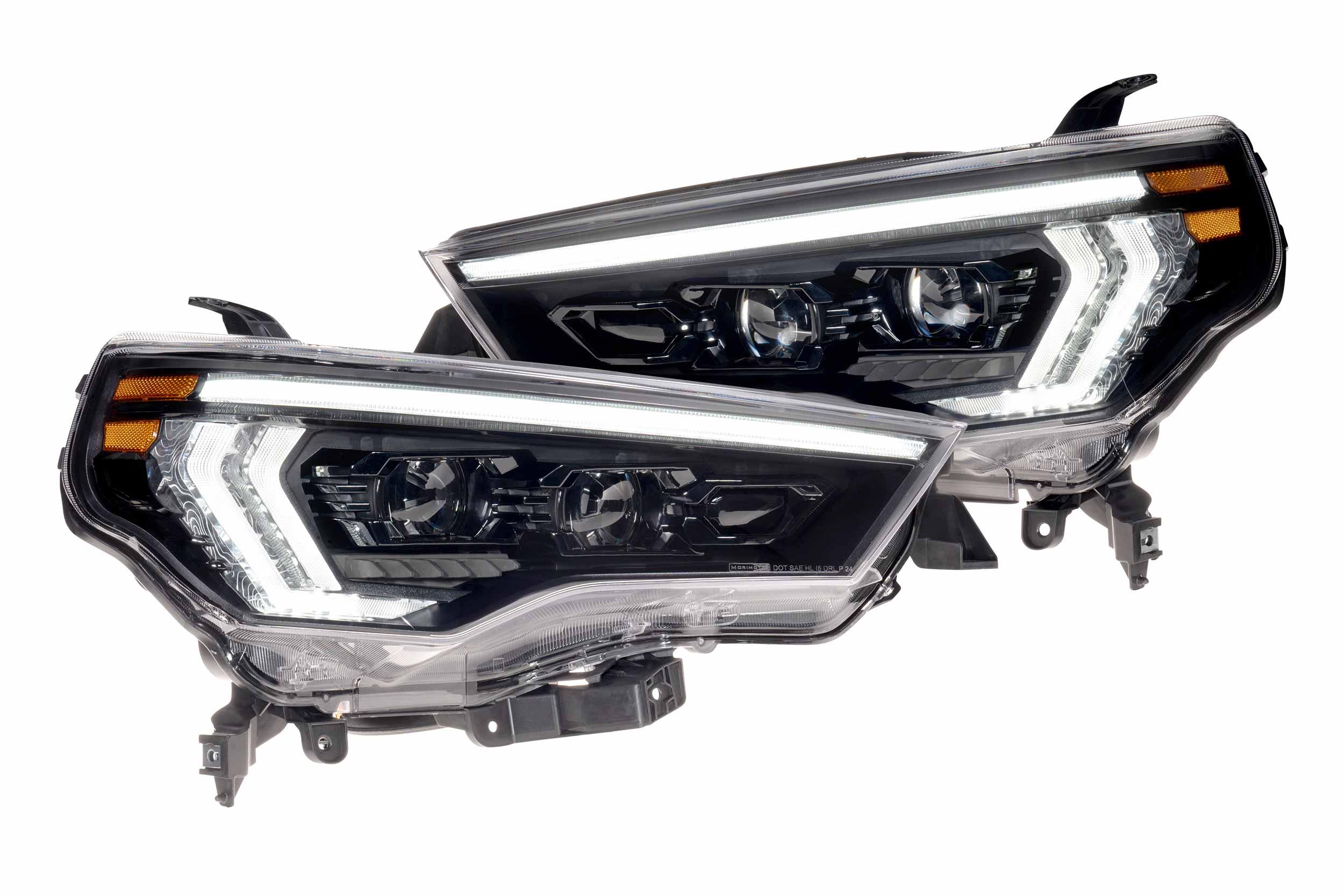 XB Evo Hybrid Headlights: 14-24 Toyota 4Runner (Set) - Apollo Off-Road