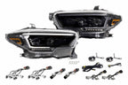 XB Evo Hybrid Headlights: 2016-2023 Toyota Tacoma, Set - Apollo Off-Road