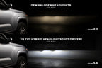 XB Evo Hybrid Headlights: 2016-2023 Toyota Tacoma, Set - Apollo Off-Road