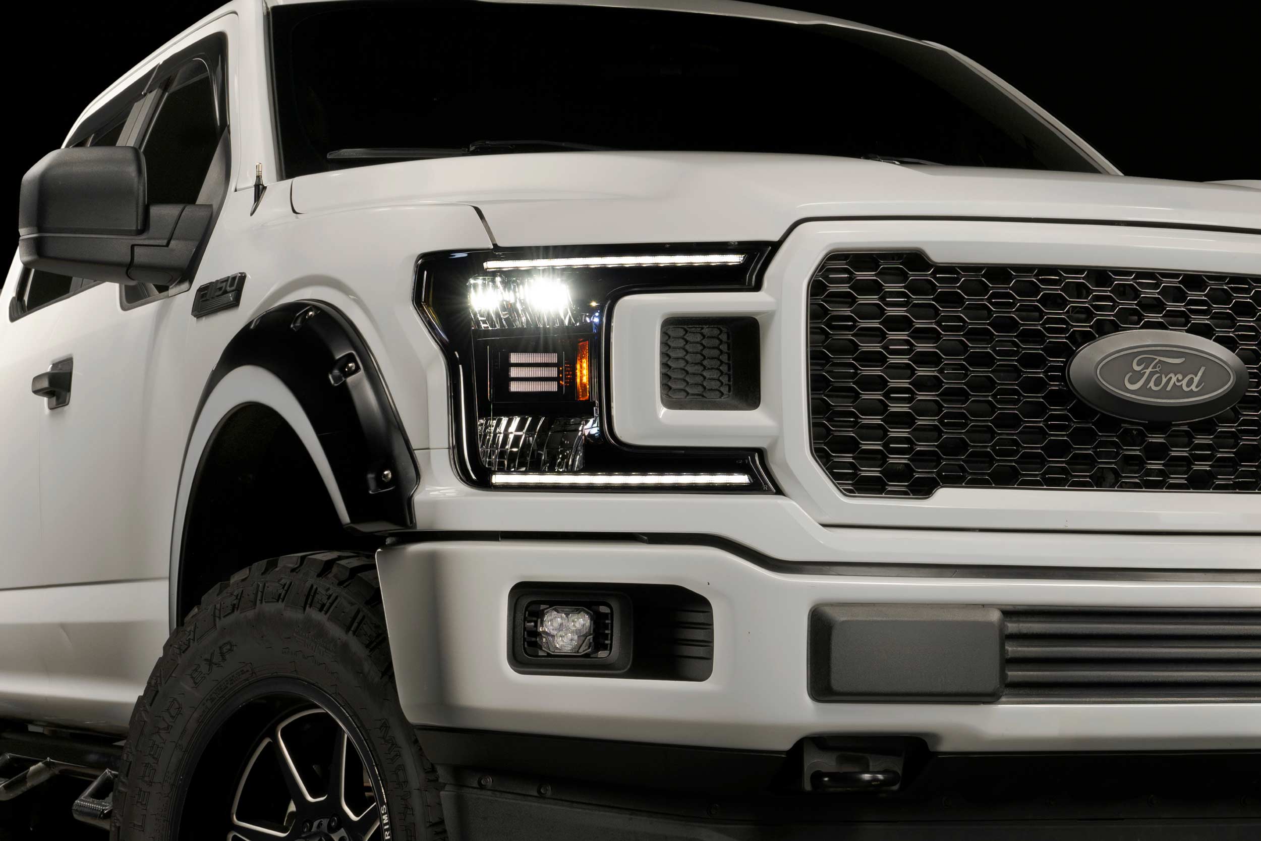 XB Hybrid-R LED Headlights: Ford F150 (18-20) (Pair / ASM) - Apollo Off-Road