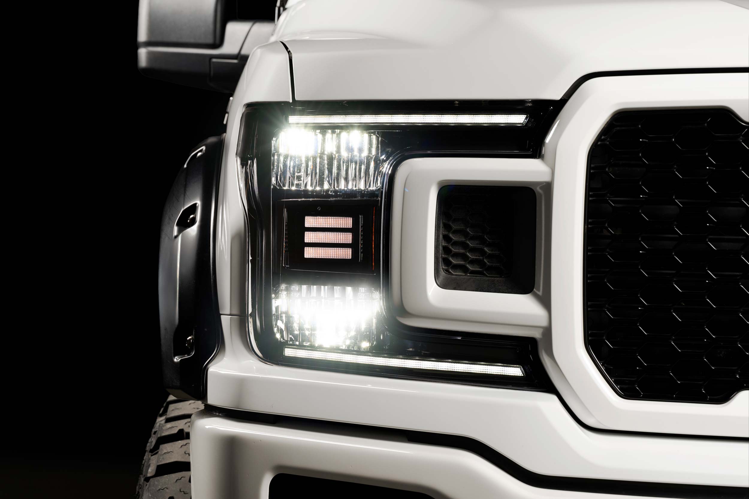 XB Hybrid-R LED Headlights: Ford F150 (18-20) (Pair / ASM) - Apollo Off-Road