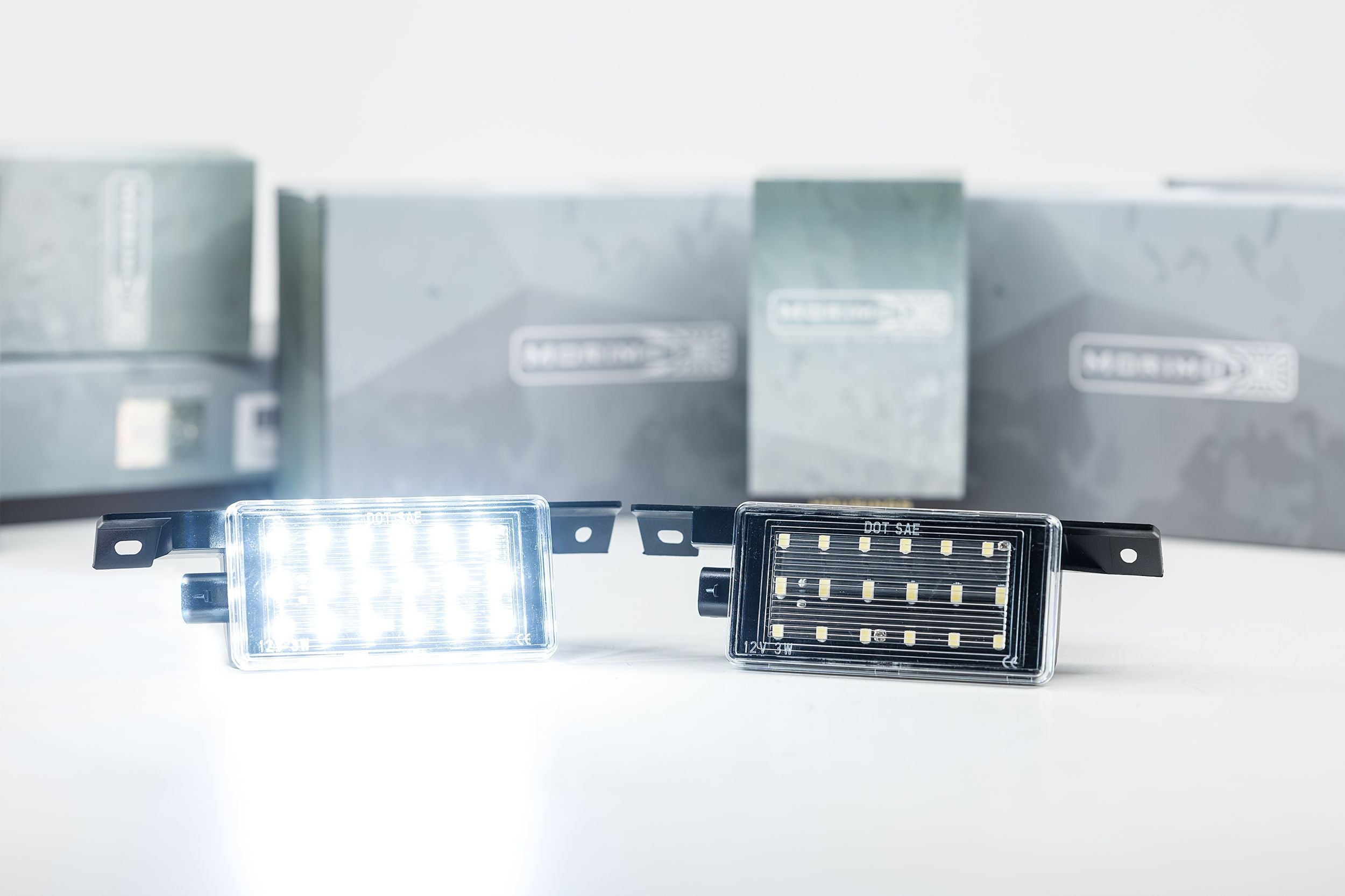 XB LED Bed Lights: Silverado / Sierra (14+ / Pair) - Apollo Off-Road