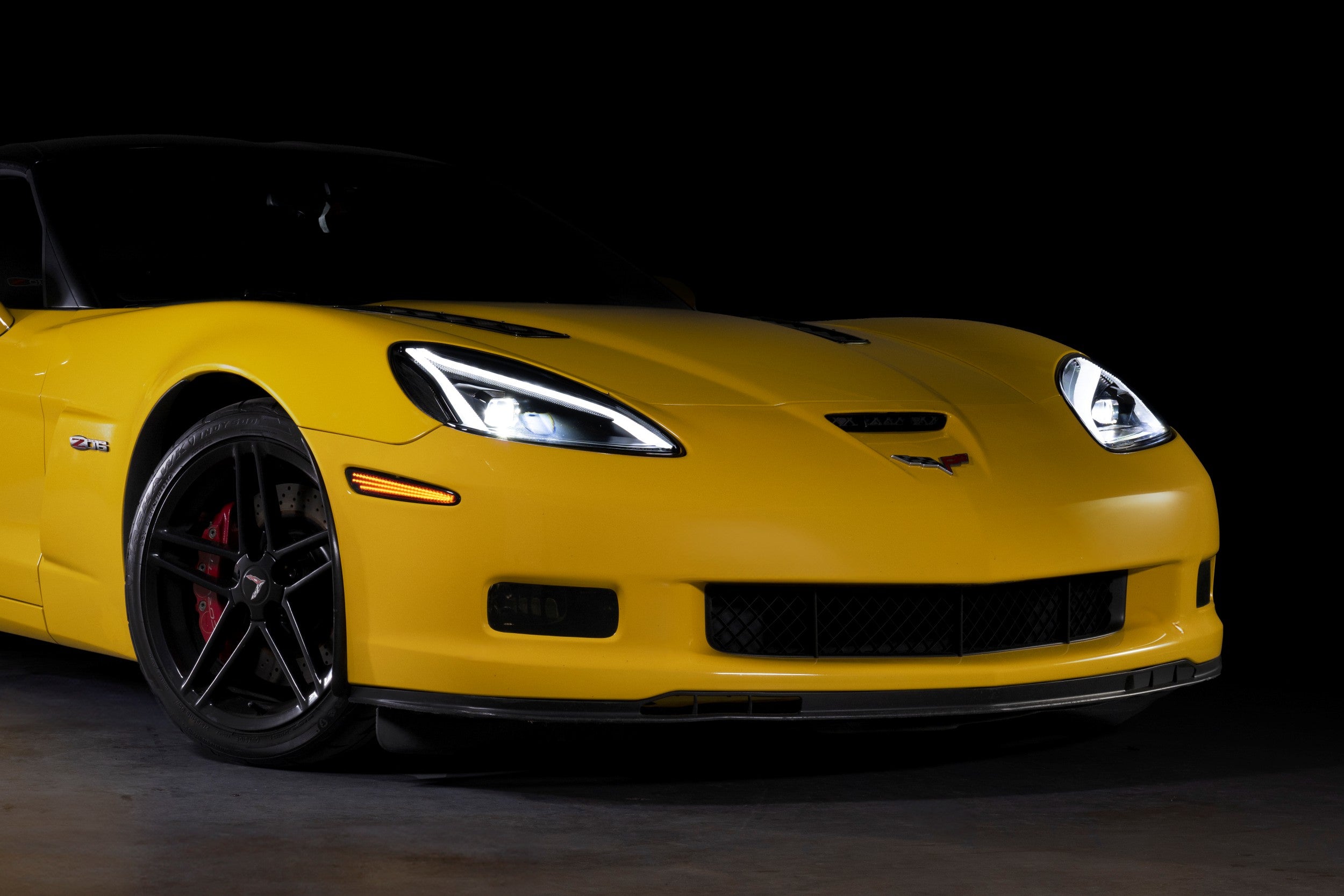 XB LED Headlights: Corvette C6 (05-13) (C8 Style / Set)(Gen II) - Apollo Off-Road