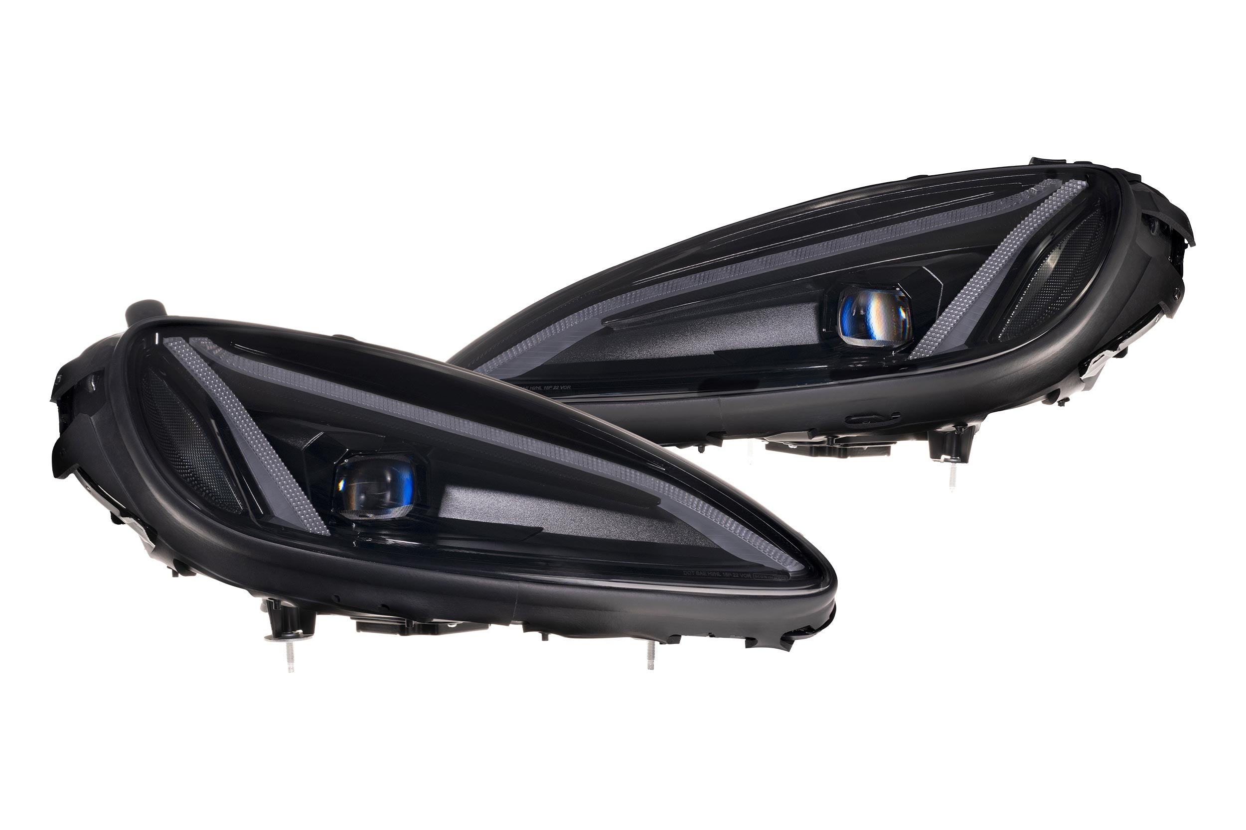 XB LED Headlights: Corvette C6 (05-13) (C8 Style / Set)(Gen II) - Apollo Off-Road