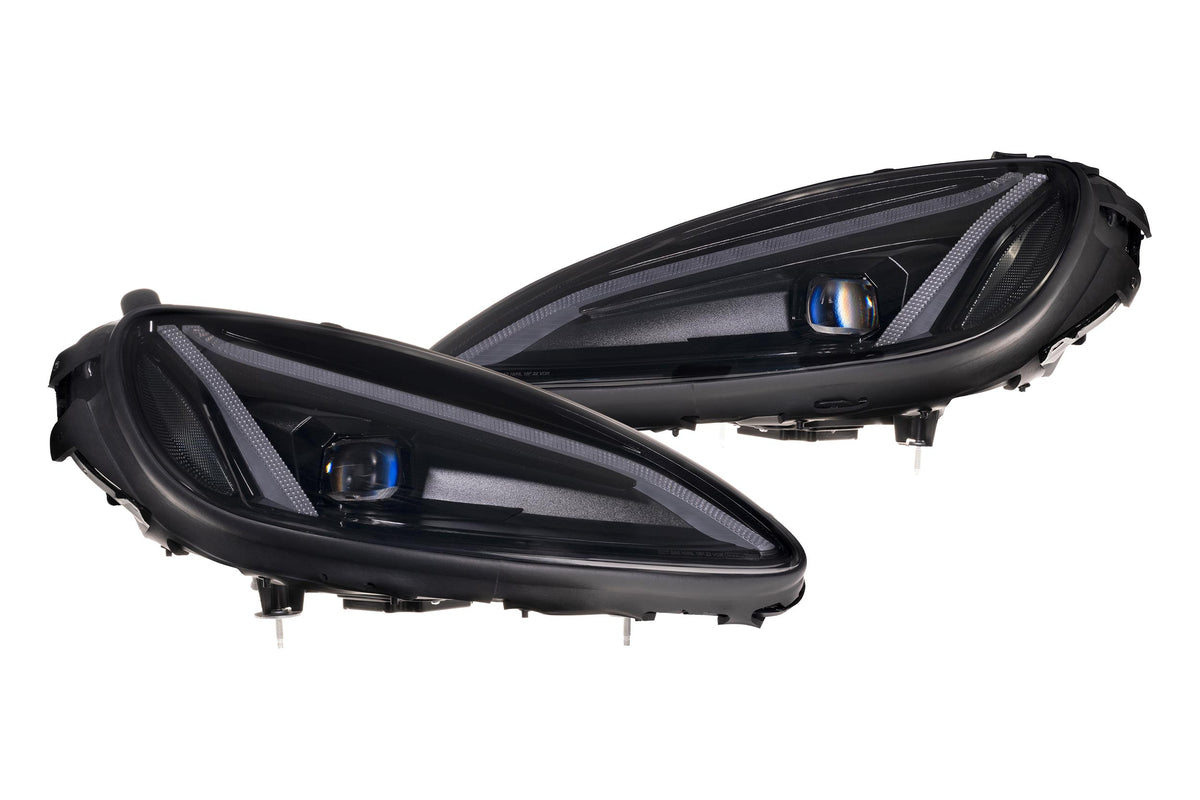 XB LED Headlights: Corvette C6 (05-13) (C8 Style / Set)(Gen II) - Apollo Off-Road