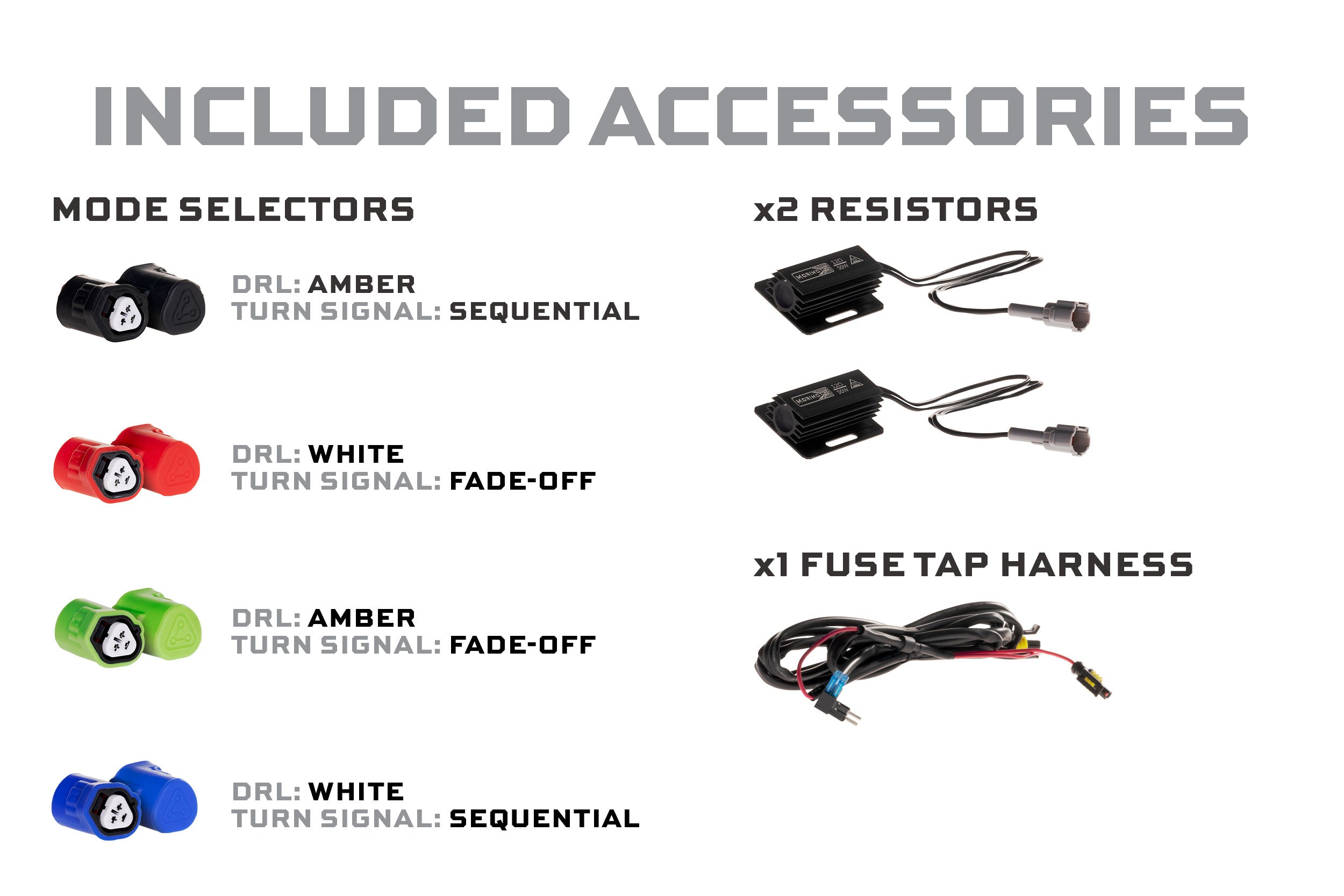 XB LED Headlights: Corvette C6 (05-13) (C8 Style / Set)(Gen II) - Apollo Off-Road