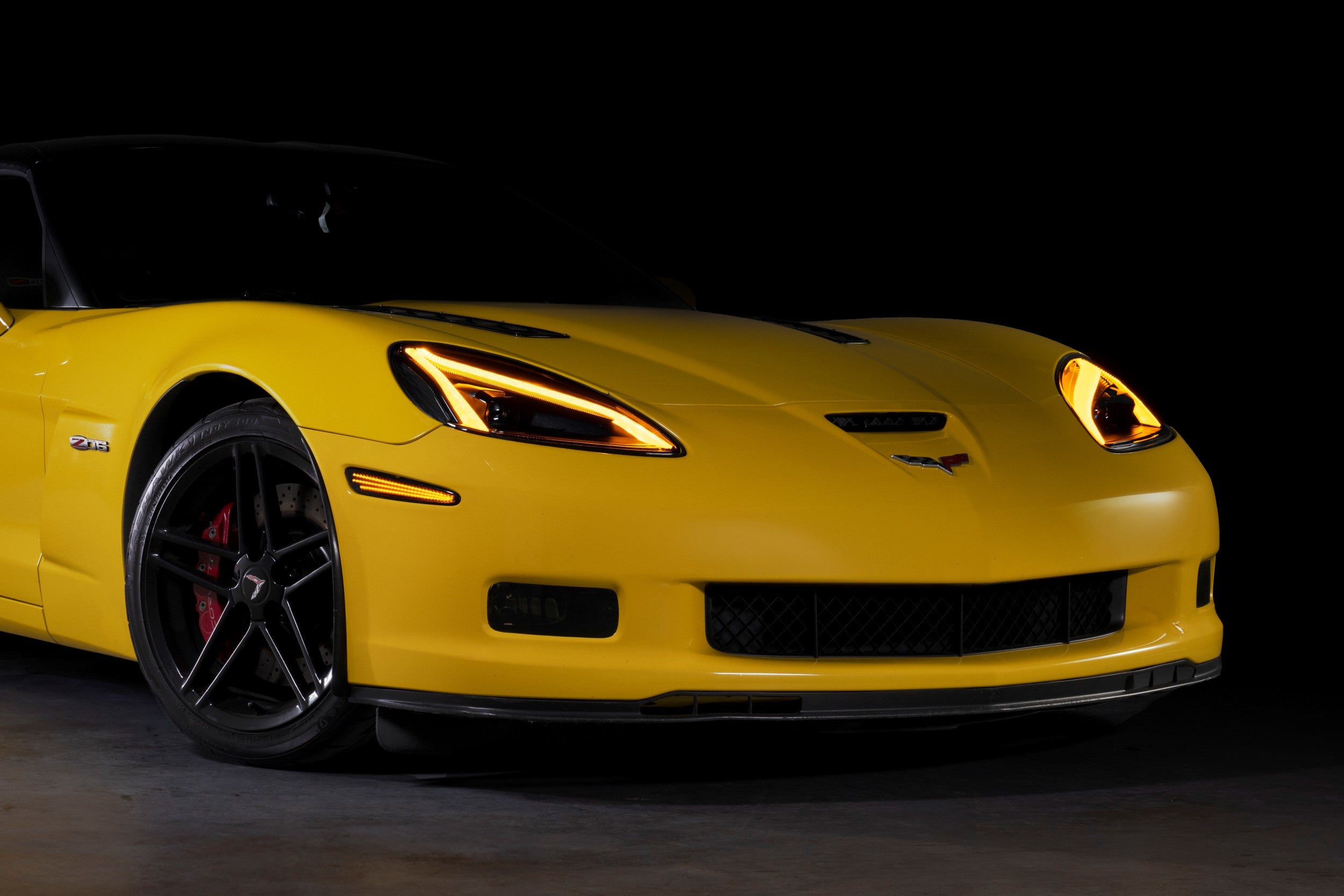 XB LED Headlights: Corvette C6 (05-13) (C8 Style / Set)(Gen II) - Apollo Off-Road