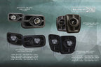 XB LED Headlights: Dodge Ram (09-18) (Pair / Amber DRL) - Apollo Off-Road