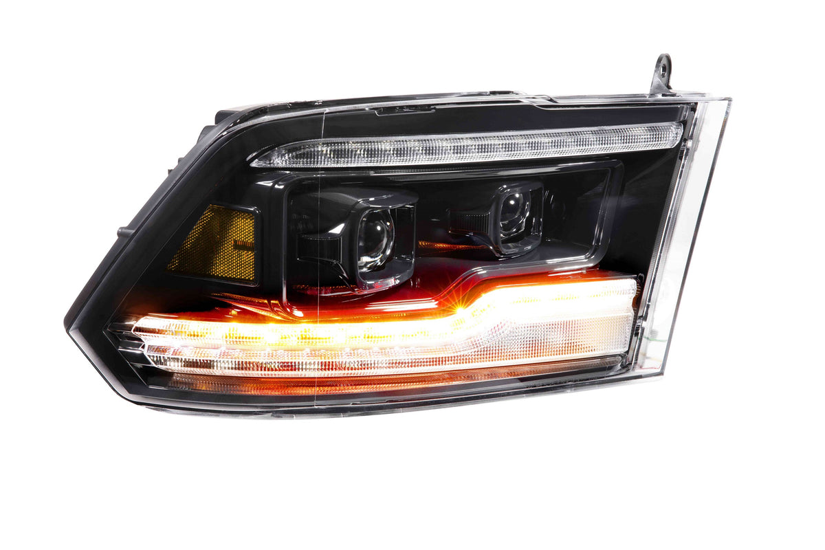 XB LED Headlights: Dodge Ram (09-18) (Pair / ASM) - Apollo Off-Road