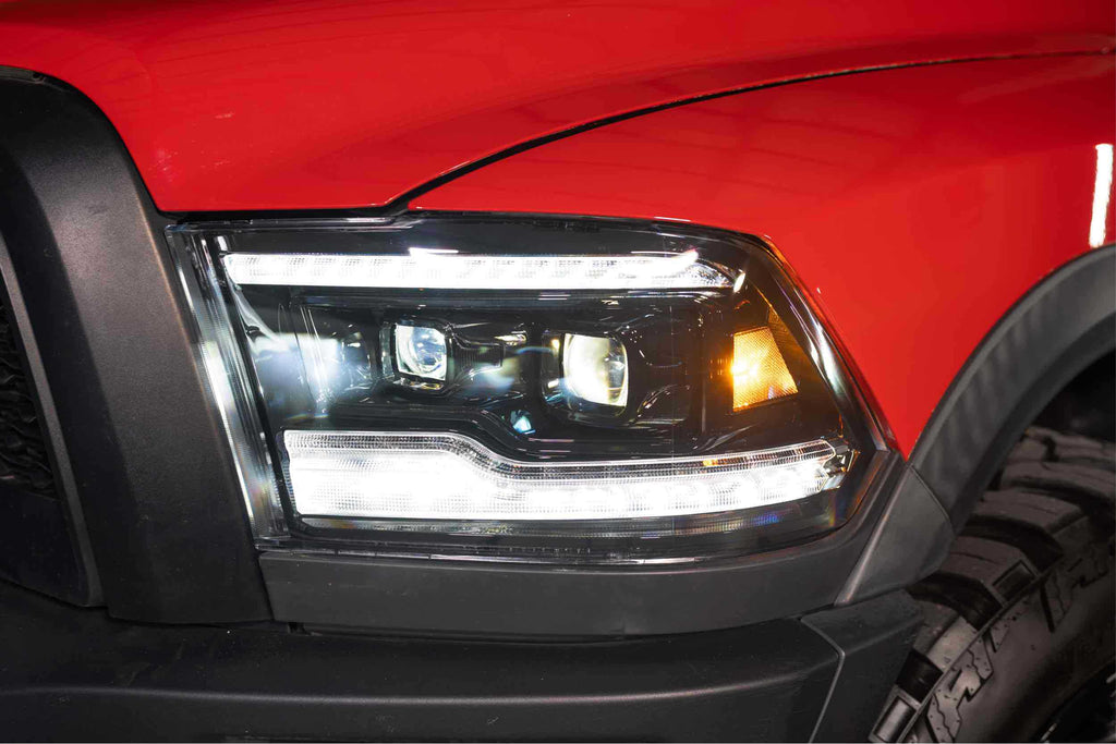 XB LED Headlights: Dodge Ram (09-18) (Pair / ASM) - Apollo Off-Road