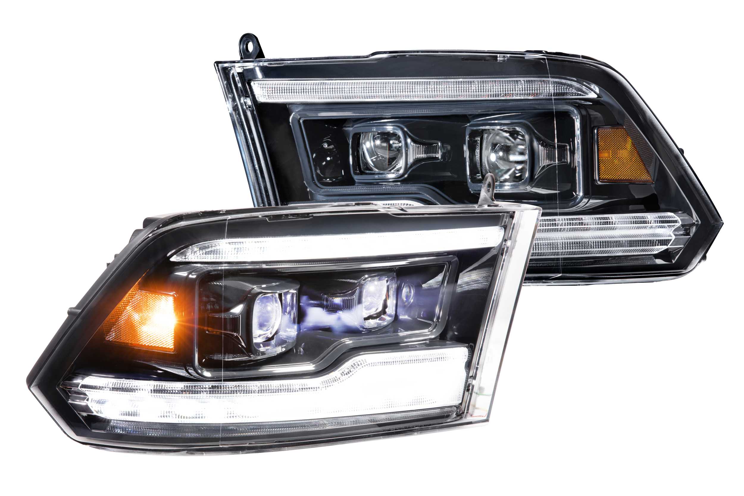 XB LED Headlights: Dodge Ram (09-18) (Pair / ASM) - Apollo Off-Road