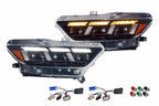 XB LED Headlights: Ford Mustang (15-17) (Gen II / Set) - Apollo Off-Road