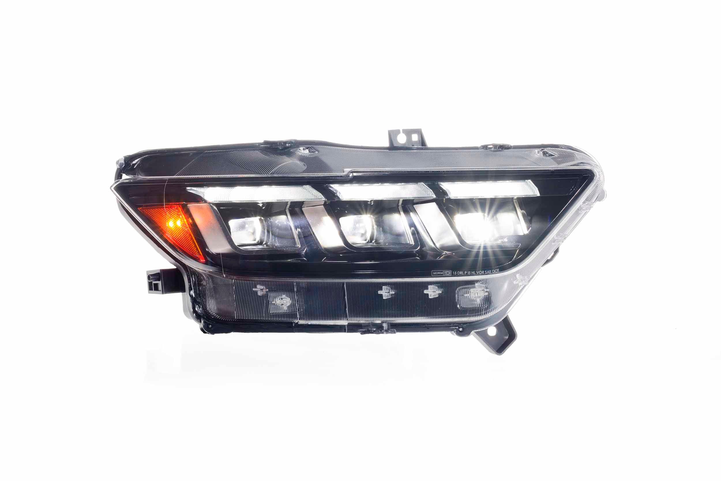 XB LED Headlights: Ford Mustang (15-17) (Gen II / Set) - Apollo Off-Road