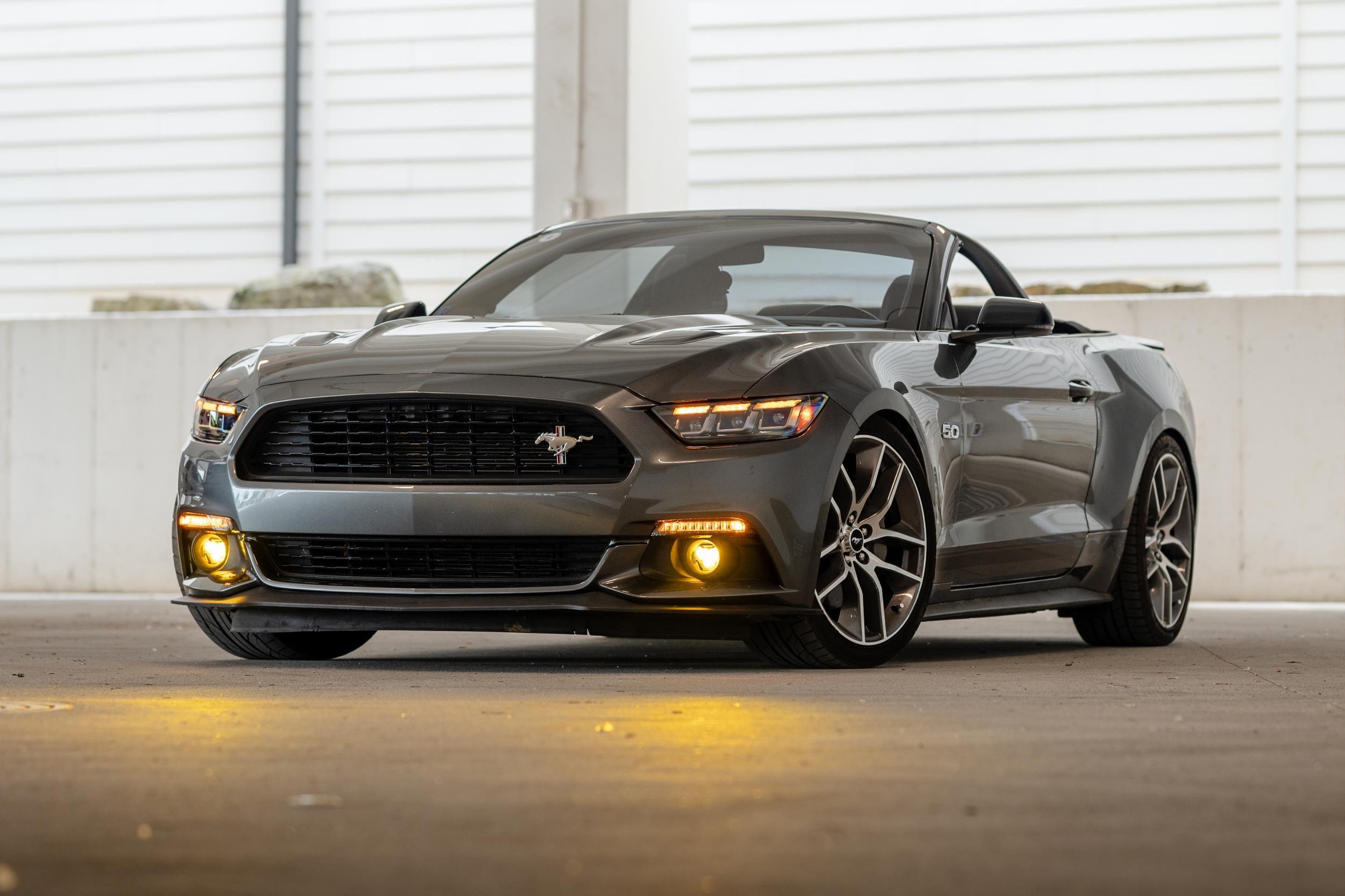 XB LED Headlights: Ford Mustang (15-17) (Gen II / Set) - Apollo Off-Road