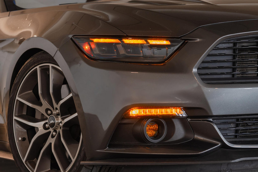 XB LED Headlights: Ford Mustang (15-17) (Gen II / Set) - Apollo Off-Road