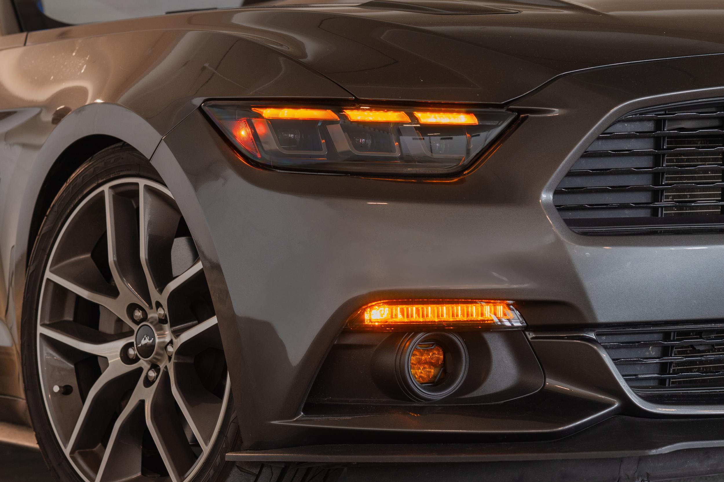 XB LED Headlights: Ford Mustang (15-17) (Gen II / Set) - Apollo Off-Road