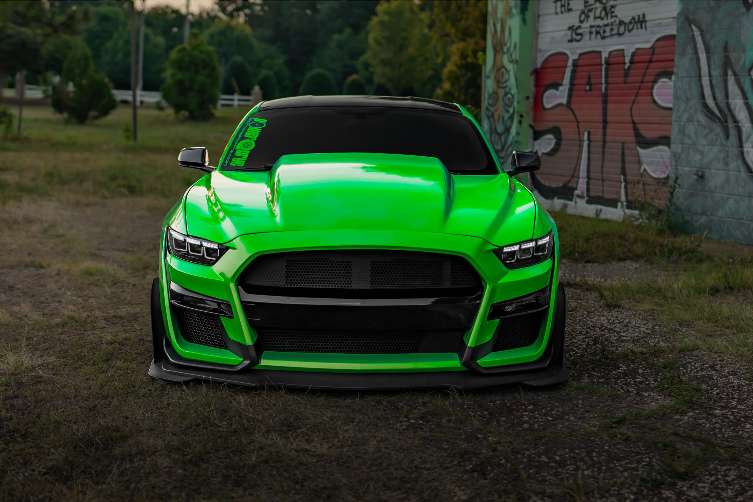 XB LED Headlights: Ford Mustang (15-17) (Gen II / Set) - Apollo Off-Road