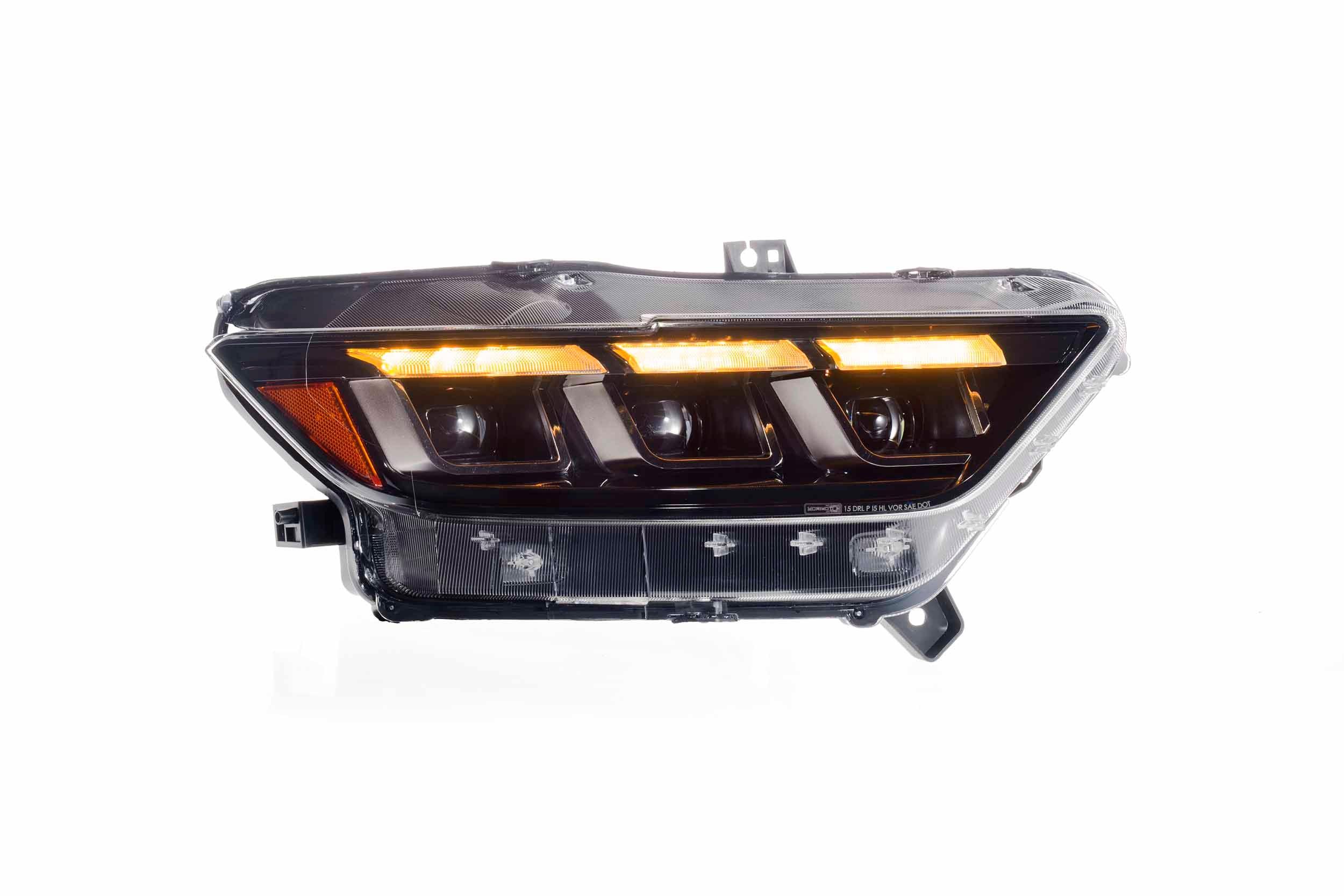 XB LED Headlights: Ford Mustang (15-17) (Gen II / Set) - Apollo Off-Road