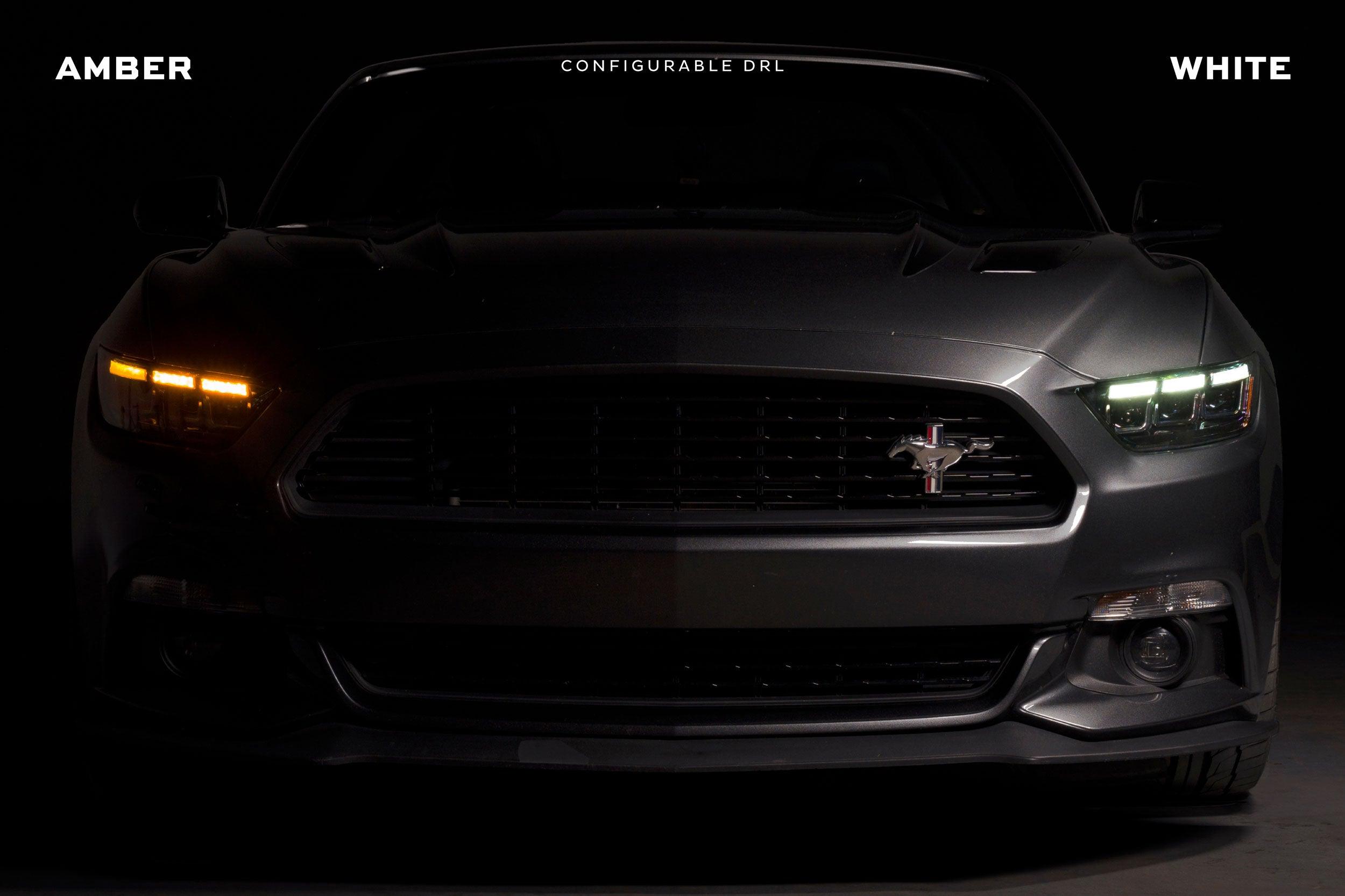 XB LED Headlights: Ford Mustang (15-17) (Gen II / Set) - Apollo Off-Road