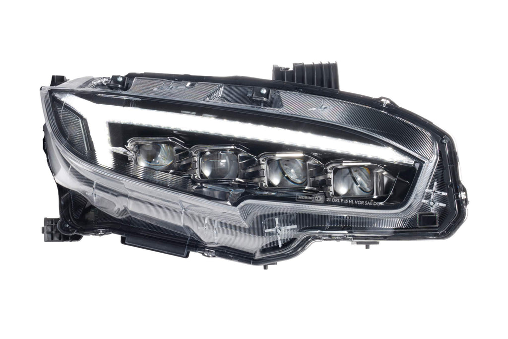 XB LED Headlights: Honda Civic (16-21)(Gen II / Pair) - Apollo Off-Road