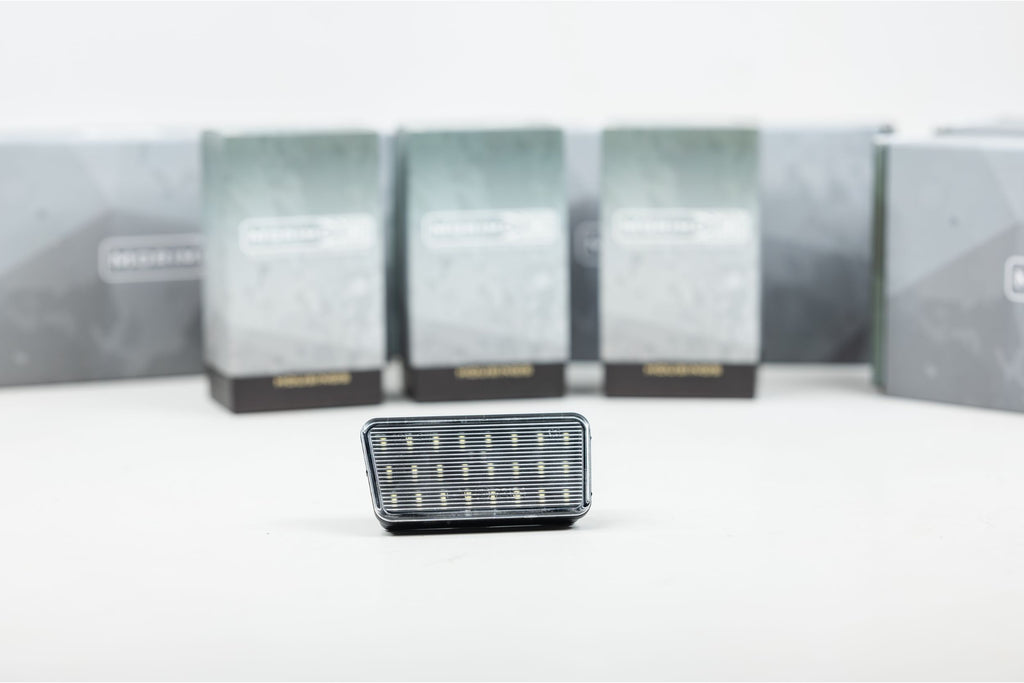 XB LED License Plate Light: Wrangler JL - Apollo Off-Road