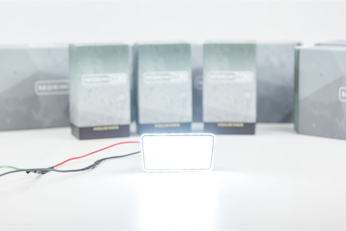 XB LED License Plate Light: Wrangler JL - Apollo Off-Road