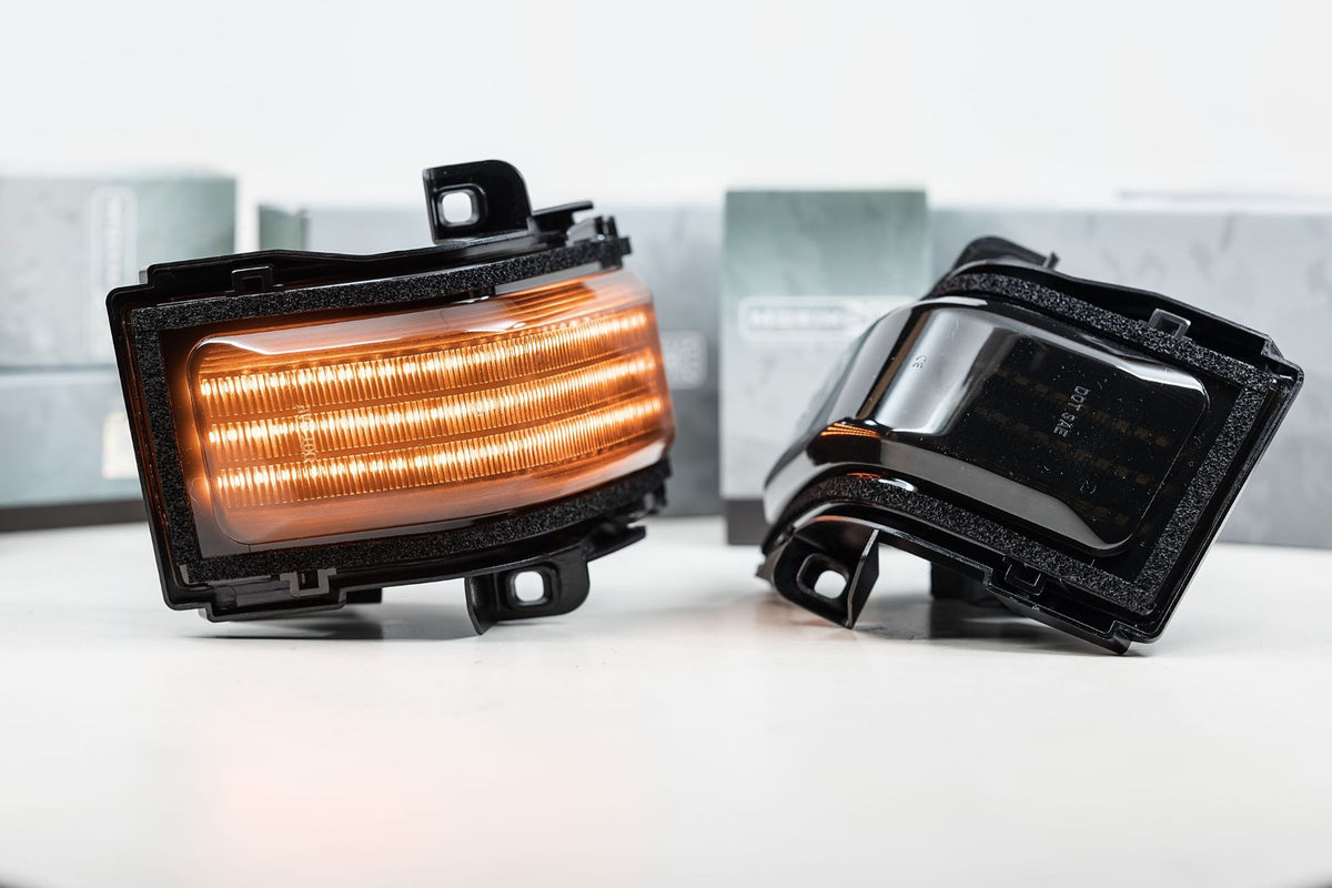 XB LED Mirror Lights: Ford Super Duty (17+ / Pair) - Apollo Off-Road