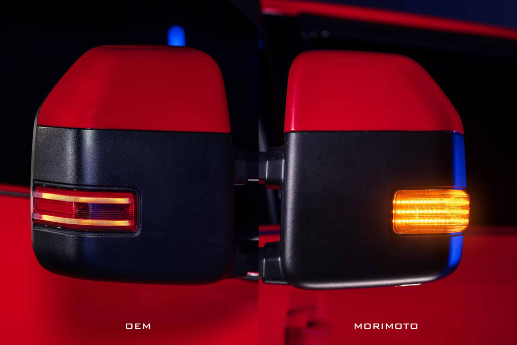 XB LED Mirror Lights: Ford Super Duty (17+ / Pair) - Apollo Off-Road