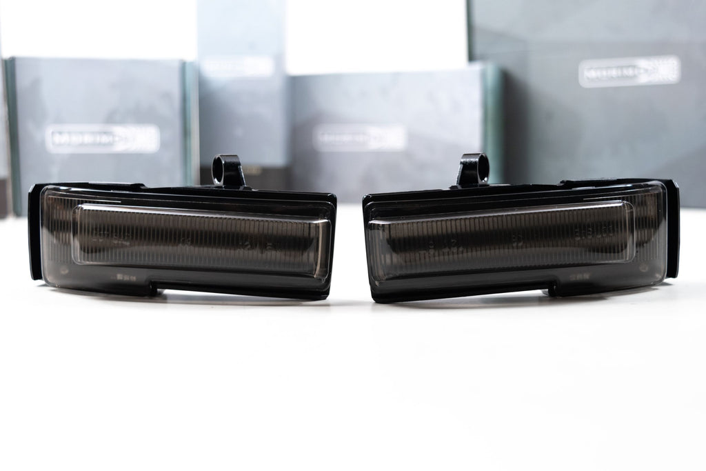 XB LED Side Mirror Lights: Ford F150 (15-20 / Pair) - Apollo Off-Road
