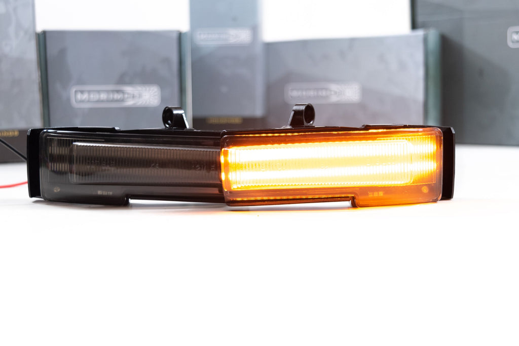 XB LED Side Mirror Lights: Ford F150 (15-20 / Pair) - Apollo Off-Road