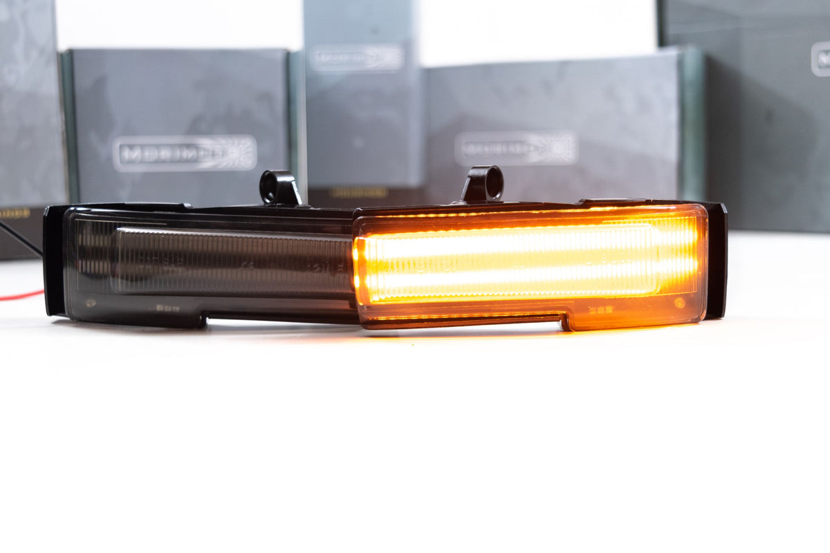 XB LED Side Mirror Lights: Ford F150 (15-20 / Pair) - Apollo Off-Road