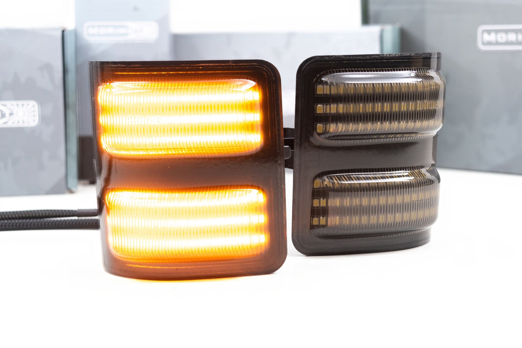 XB LED Side Mirror Lights: Ford Super Duty (11-16 / Pair) - Apollo Off-Road