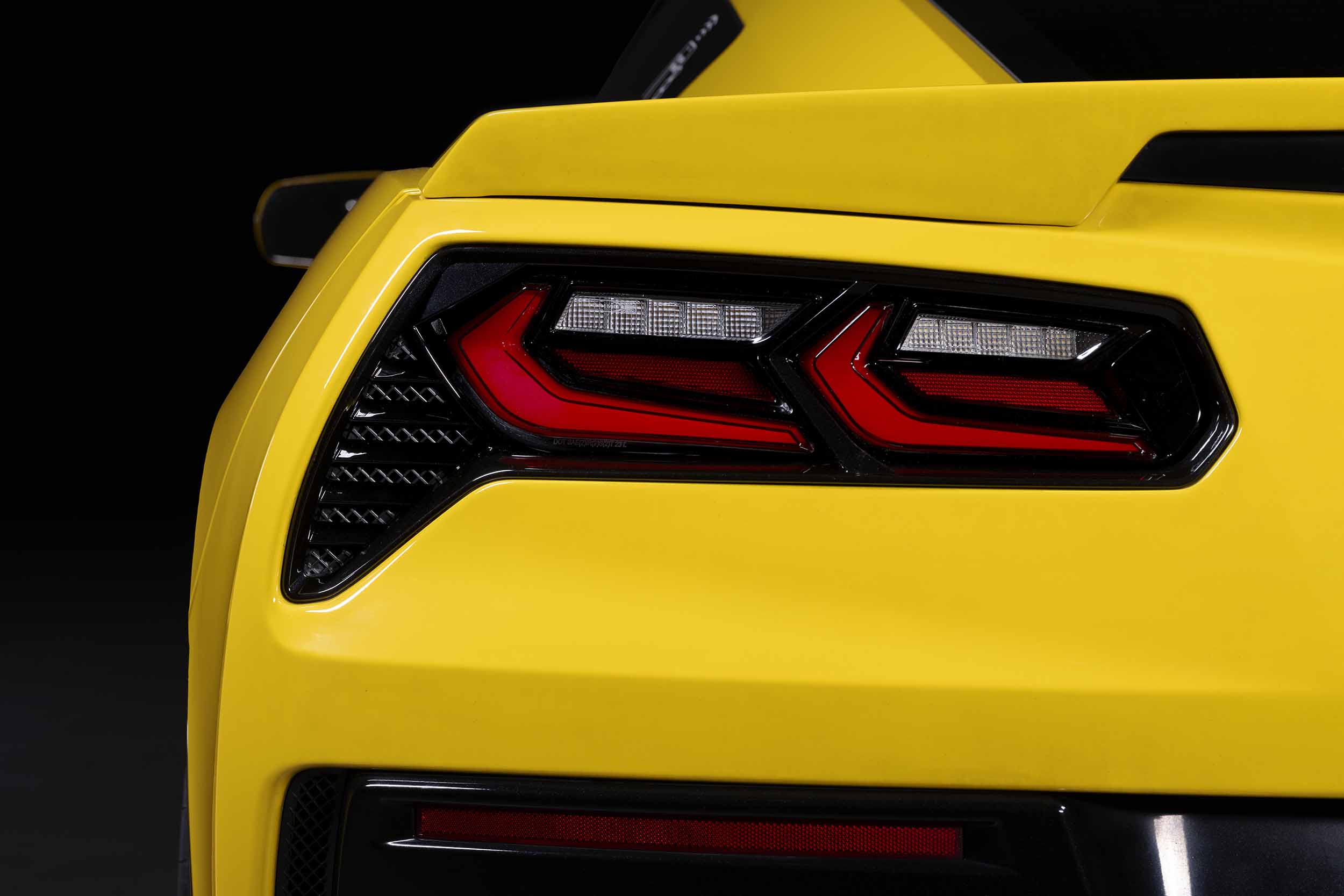 XB LED Tail Lights: 14- 19 Corvette C7 (C8 Style / Set) Choose Smoked / Red - Apollo Off-Road