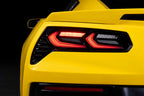 XB LED Tail Lights: 14- 19 Corvette C7 (C8 Style / Set) Choose Smoked / Red - Apollo Off-Road