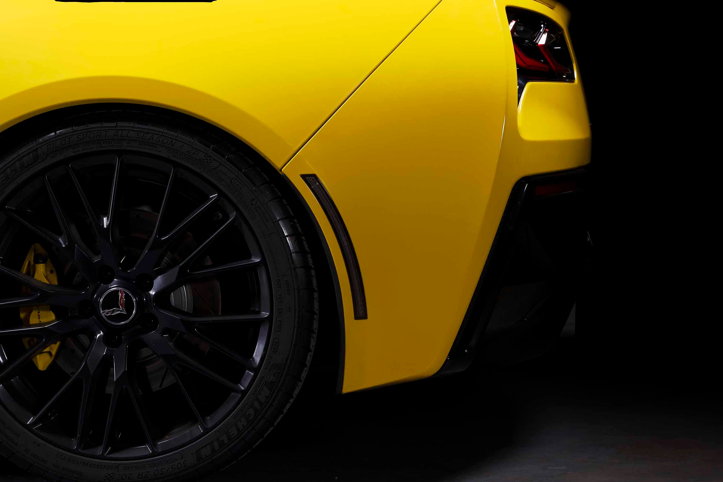 XB LED Tail Lights: 14- 19 Corvette C7 (C8 Style / Set) Choose Smoked / Red - Apollo Off-Road
