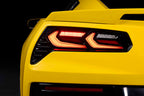 XB LED Tail Lights: 14- 19 Corvette C7 (C8 Style / Set) Choose Smoked / Red - Apollo Off-Road