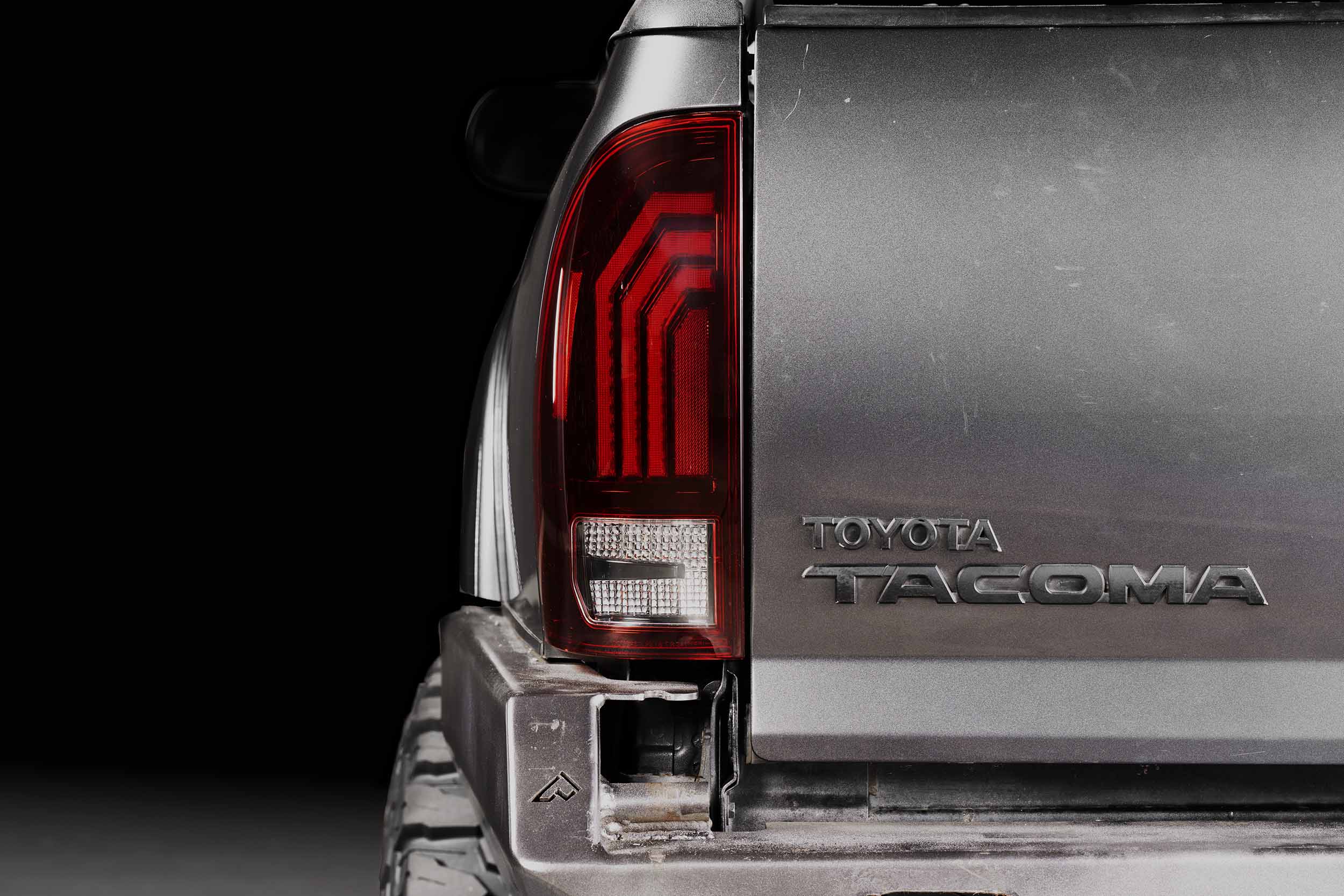 XB LED Tail Lights: 2005-2015 Toyota Tacoma, Set (Choose Red or Clear Lens) - Apollo Off-Road
