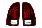 XB LED Tail Lights: 2005-2015 Toyota Tacoma, Set (Choose Red or Clear Lens) - Apollo Off-Road