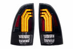 XB LED Tail Lights: 2005-2015 Toyota Tacoma, Set (Choose Red or Clear Lens) - Apollo Off-Road