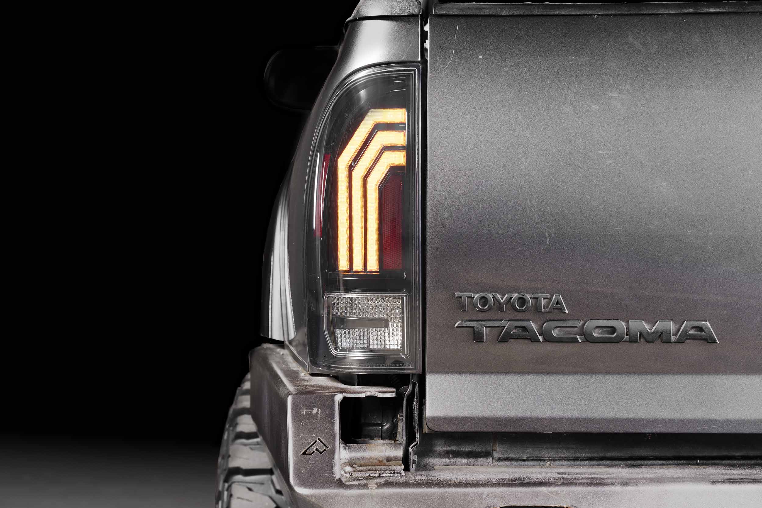 XB LED Tail Lights: 2005-2015 Toyota Tacoma, Set (Choose Red or Clear Lens) - Apollo Off-Road