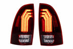 XB LED Tail Lights: 2005-2015 Toyota Tacoma, Set (Choose Red or Clear Lens) - Apollo Off-Road