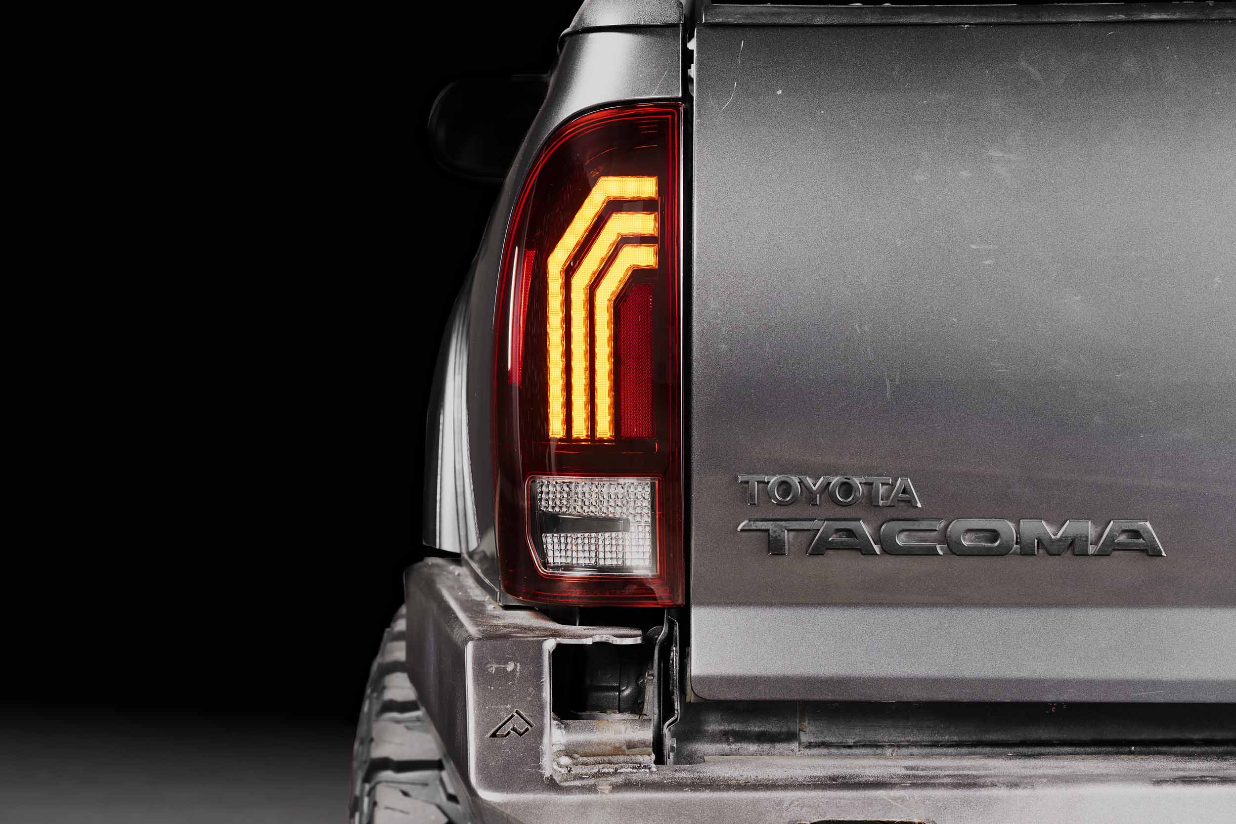 XB LED Tail Lights: 2005-2015 Toyota Tacoma, Set (Choose Red or Clear Lens) - Apollo Off-Road