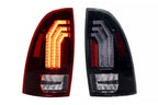 XB LED Tail Lights: 2005-2015 Toyota Tacoma, Set (Choose Red or Clear Lens) - Apollo Off-Road