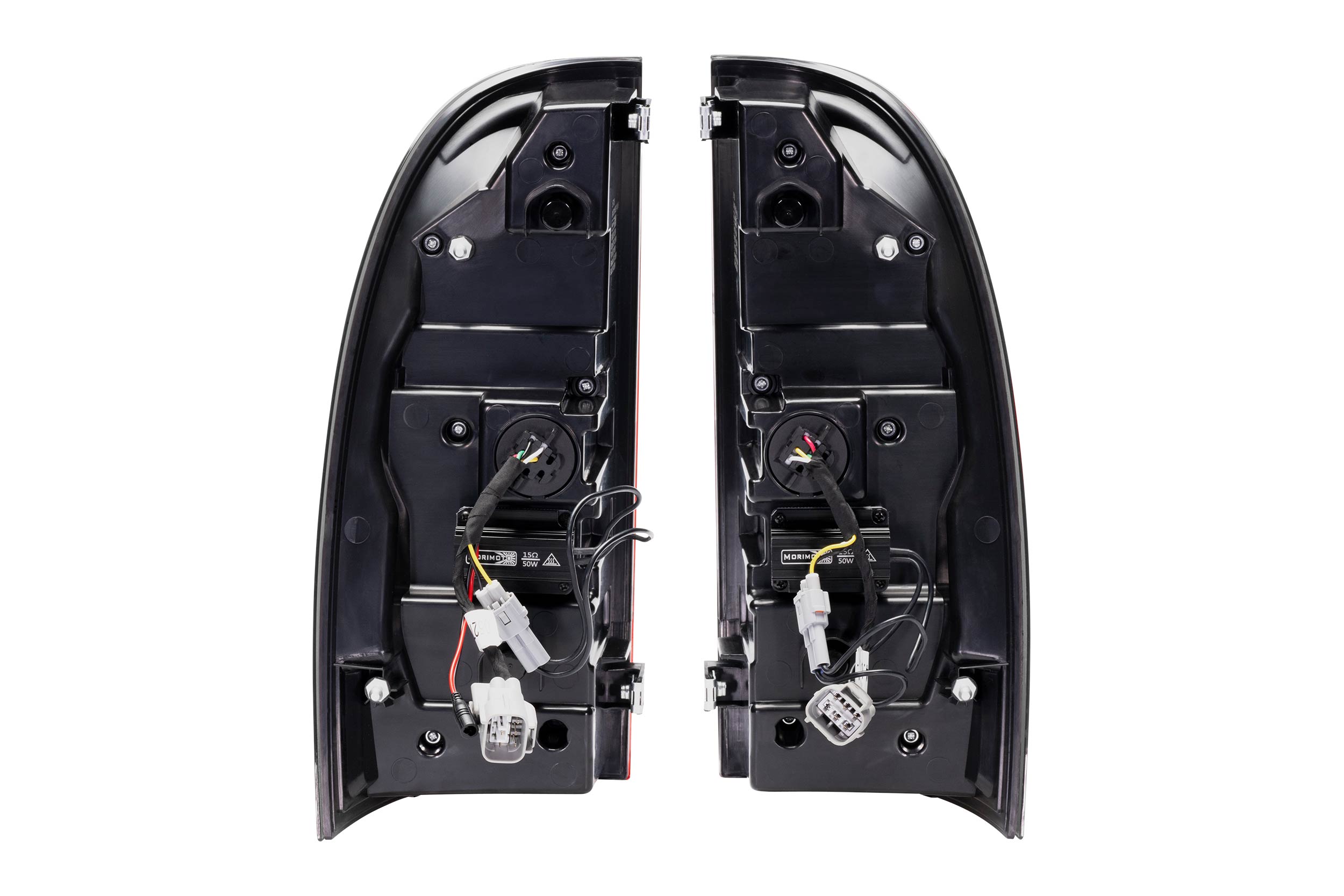 XB LED Tail Lights: 2005-2015 Toyota Tacoma, Set (Choose Red or Clear Lens) - Apollo Off-Road