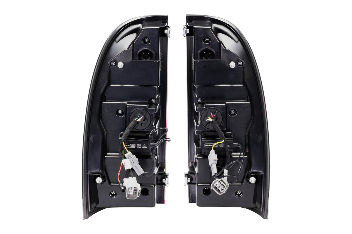 XB LED Tail Lights: 2005-2015 Toyota Tacoma, Set (Choose Red or Clear Lens) - Apollo Off-Road