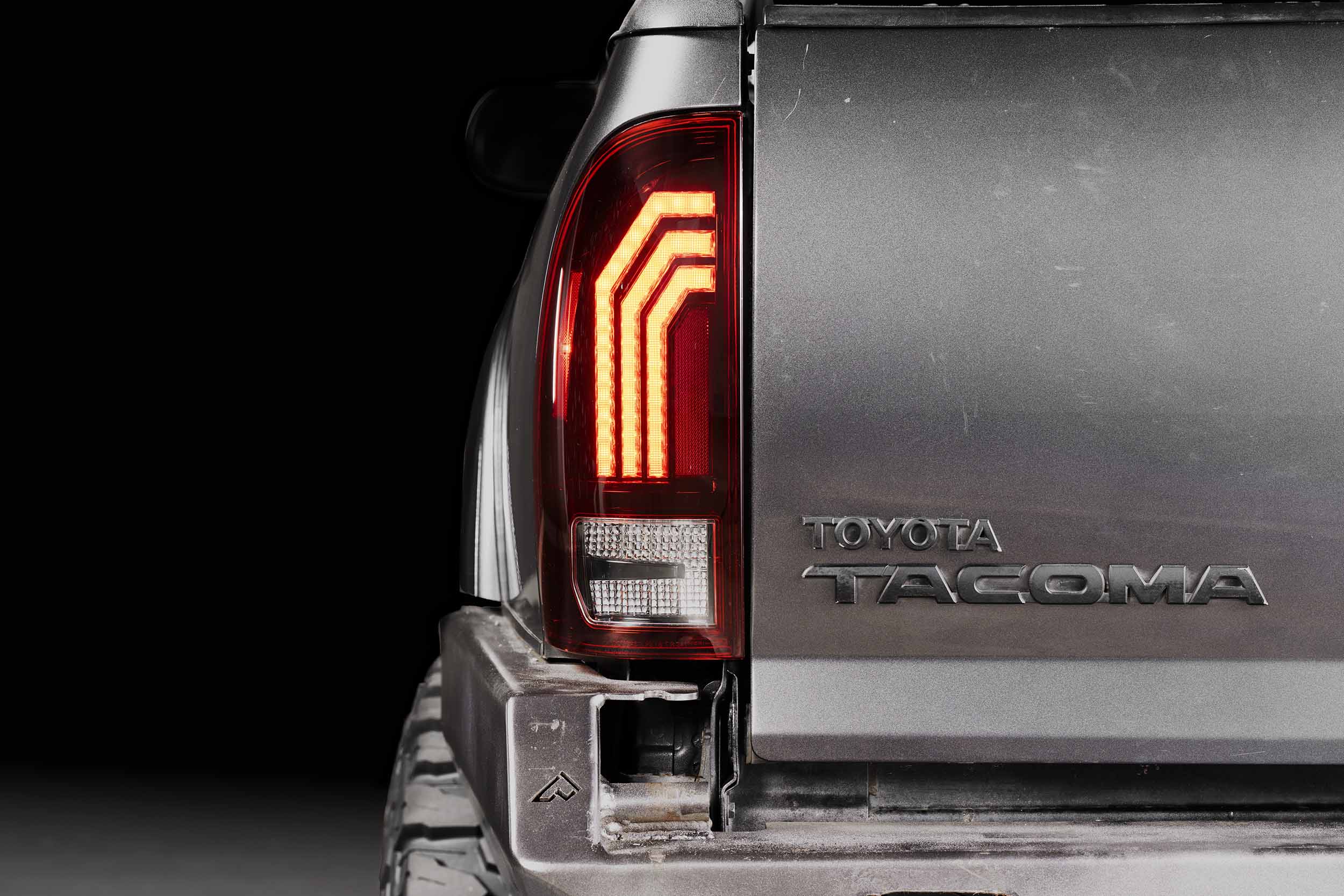 XB LED Tail Lights: 2005-2015 Toyota Tacoma, Set (Choose Red or Clear Lens) - Apollo Off-Road