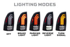 XB LED Tail Lights: 2005-2015 Toyota Tacoma, Set (Choose Red or Clear Lens) - Apollo Off-Road