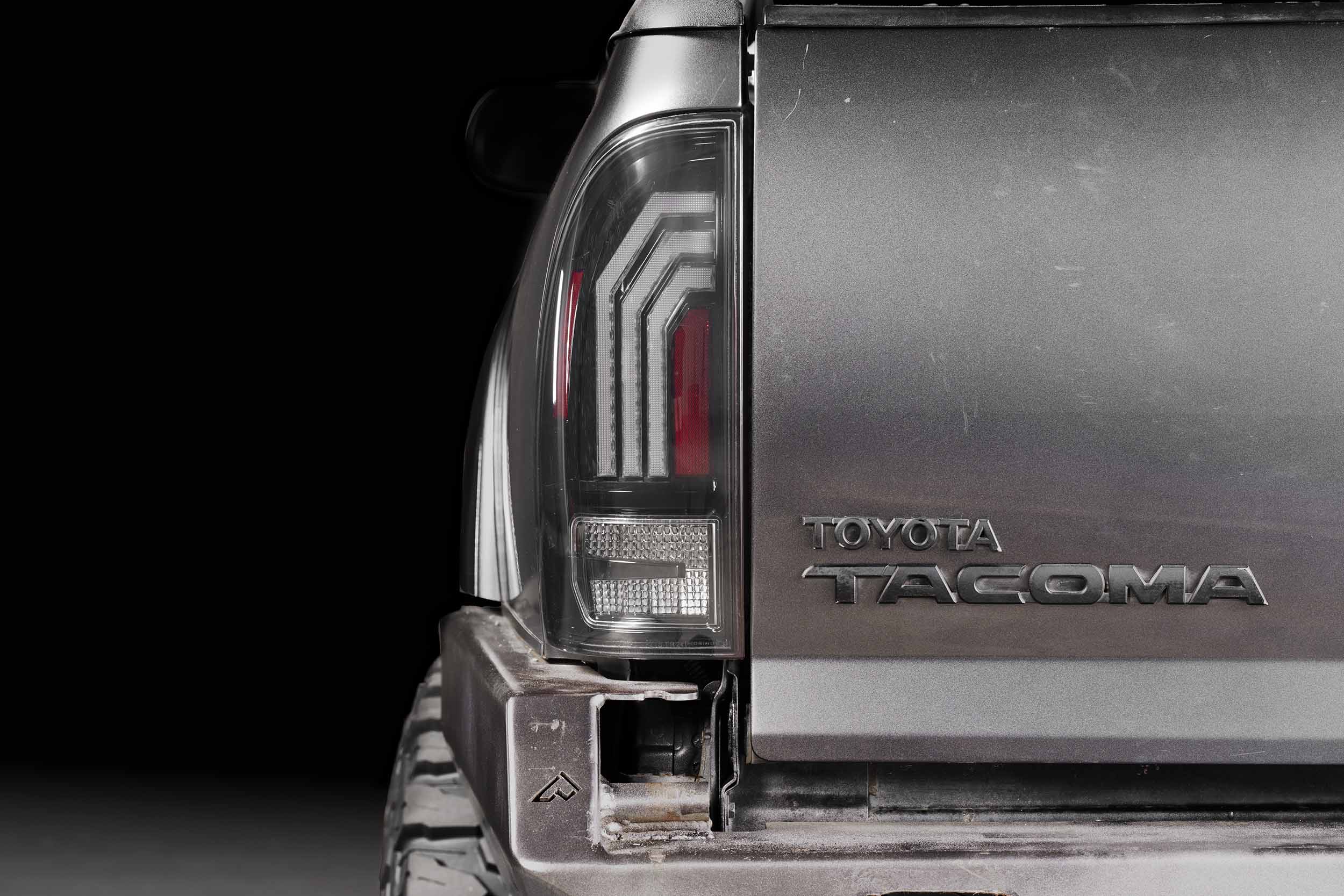 XB LED Tail Lights: 2005-2015 Toyota Tacoma, Set (Choose Red or Clear Lens) - Apollo Off-Road
