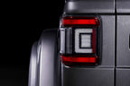 XB LED Tail Lights: 2018+ Jeep Wrangler JL, Set (Choose Smoked or Red Lens) - Apollo Off-Road
